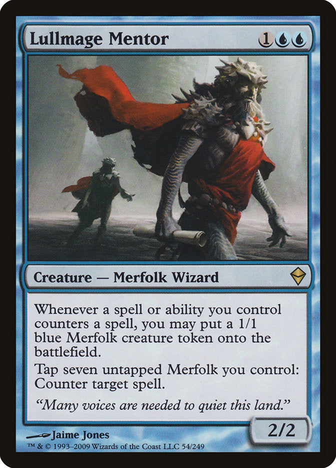 Lullmage Mentor [Zendikar] | Good Games Morley