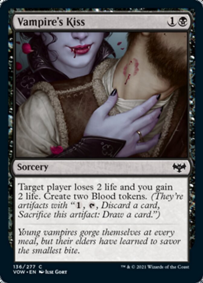 Vampire's Kiss [Innistrad: Crimson Vow] | Good Games Morley