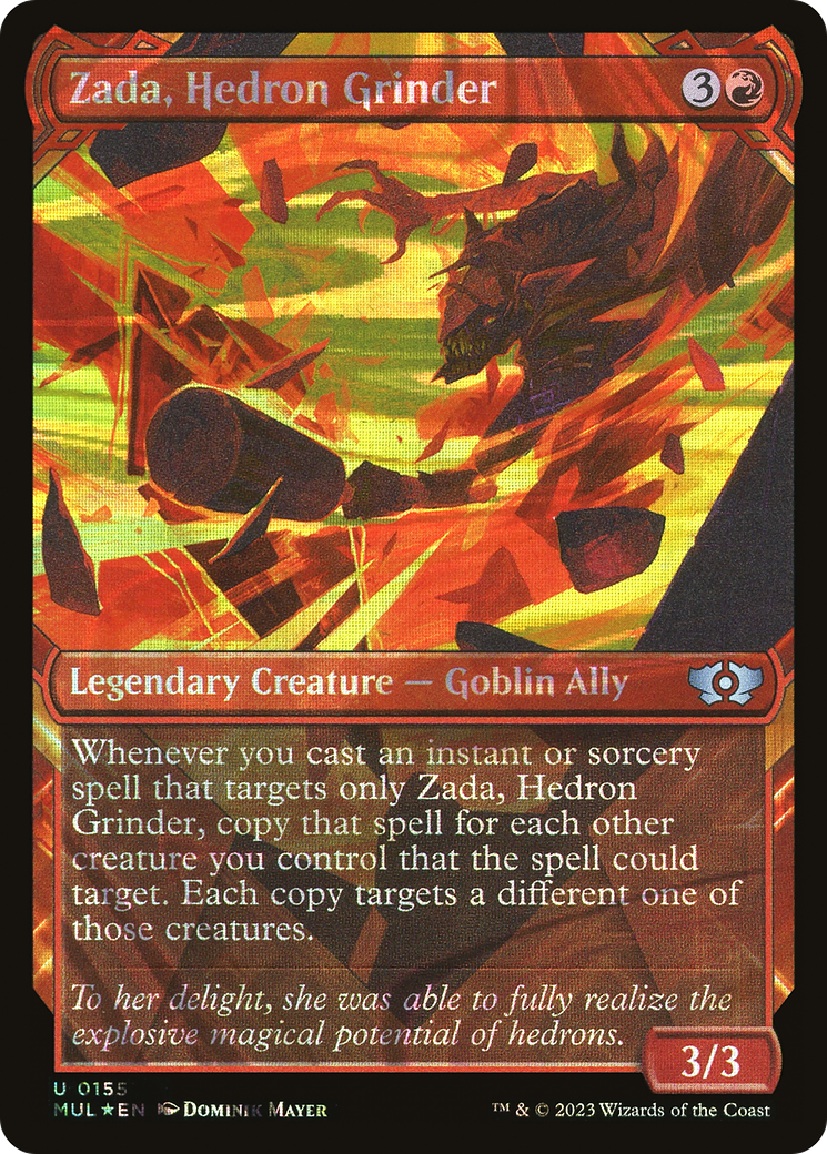 Zada, Hedron Grinder (Halo Foil) [Multiverse Legends] | Good Games Morley