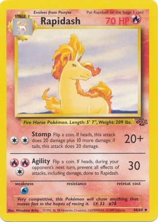 Rapidash (44/64) [Jungle Unlimited] | Good Games Morley