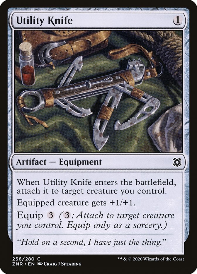Utility Knife [Zendikar Rising] | Good Games Morley