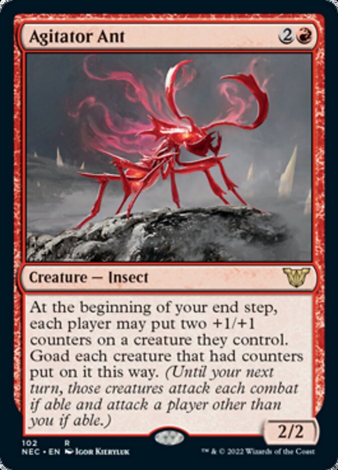 Agitator Ant [Kamigawa: Neon Dynasty Commander] | Good Games Morley