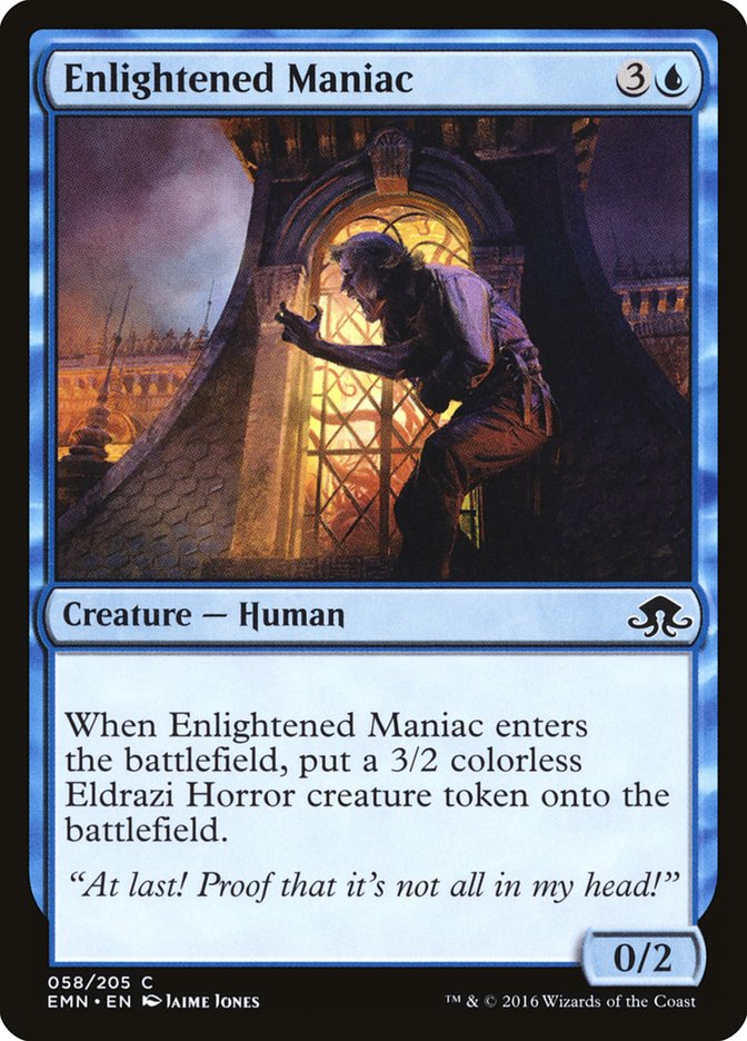 Enlightened Maniac [Eldritch Moon] | Good Games Morley