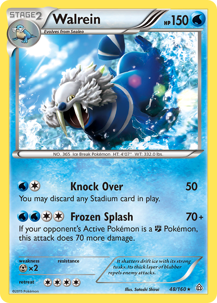 Walrein (48/160) [XY: Primal Clash] | Good Games Morley