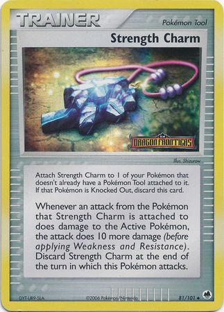 Strength Charm (81/101) (Stamped) [EX: Dragon Frontiers] | Good Games Morley