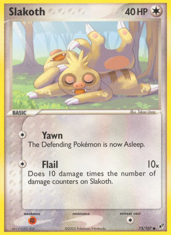 Slakoth (73/107) [EX: Deoxys] | Good Games Morley