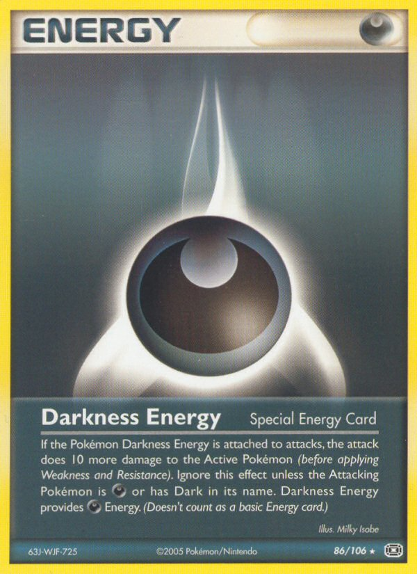 Darkness Energy (86/106) [EX: Emerald] | Good Games Morley