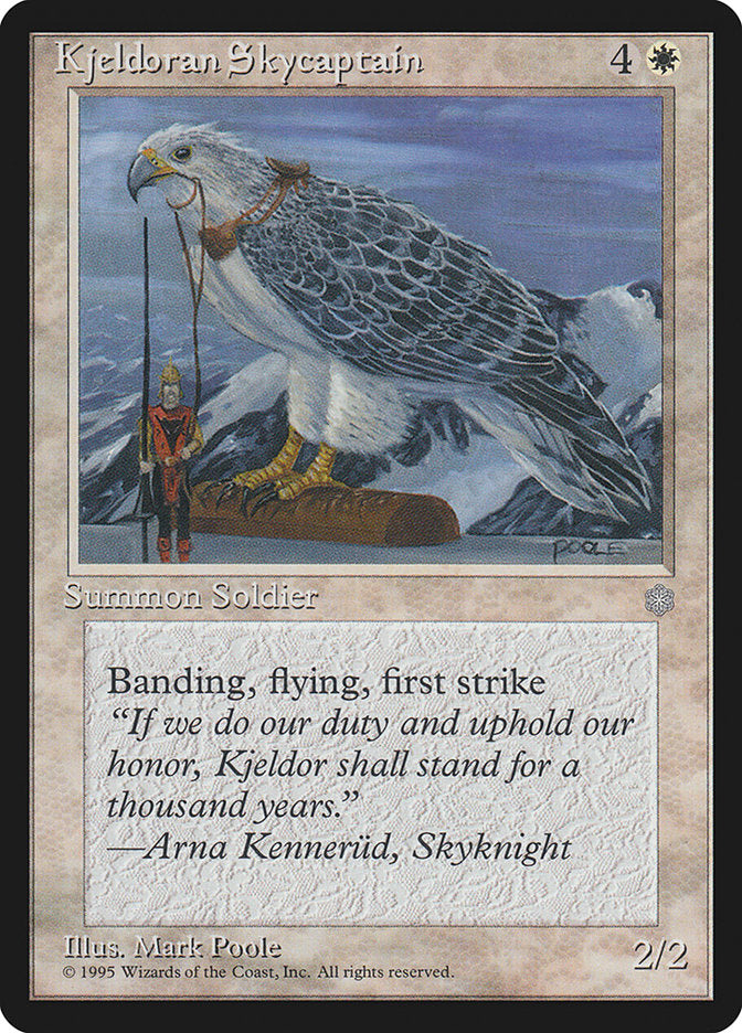 Kjeldoran Skycaptain [Ice Age] | Good Games Morley