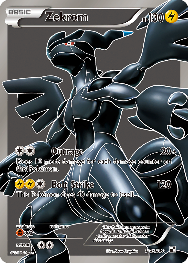 Zekrom (114/114) [Black & White: Base Set] | Good Games Morley