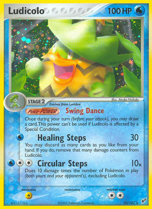 Ludicolo (10/107) [EX: Deoxys] | Good Games Morley