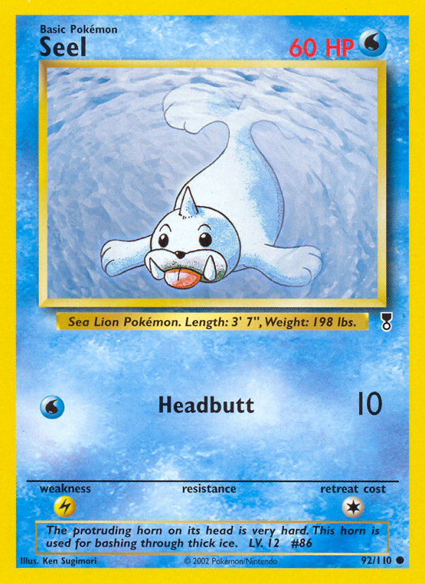 Seel (92/110) [Legendary Collection] | Good Games Morley