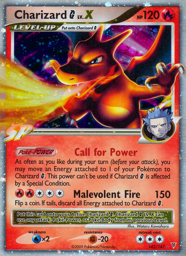 Charizard G LV.X (143/147) [Platinum: Supreme Victors] | Good Games Morley