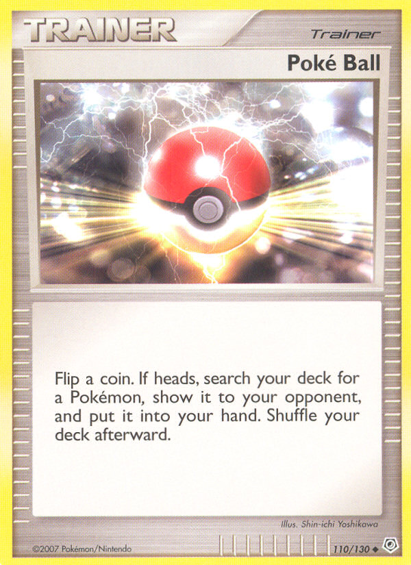Poke Ball (110/130) [Diamond & Pearl: Base Set] | Good Games Morley