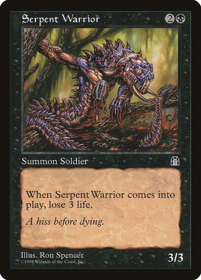 Serpent Warrior [Stronghold] | Good Games Morley