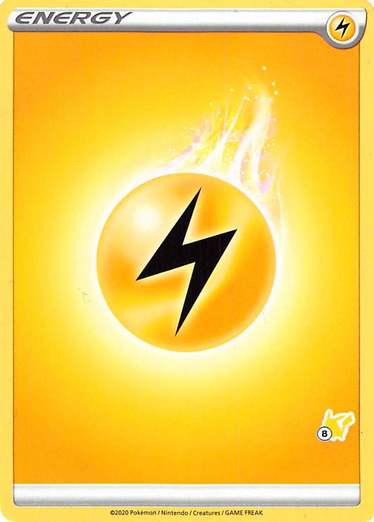 Lightning Energy (Pikachu Stamp #8) [Battle Academy 2022] | Good Games Morley