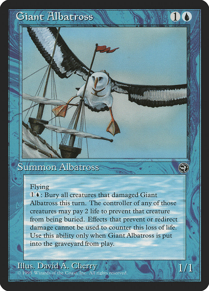 Giant Albatross (Red Flag) [Homelands] | Good Games Morley