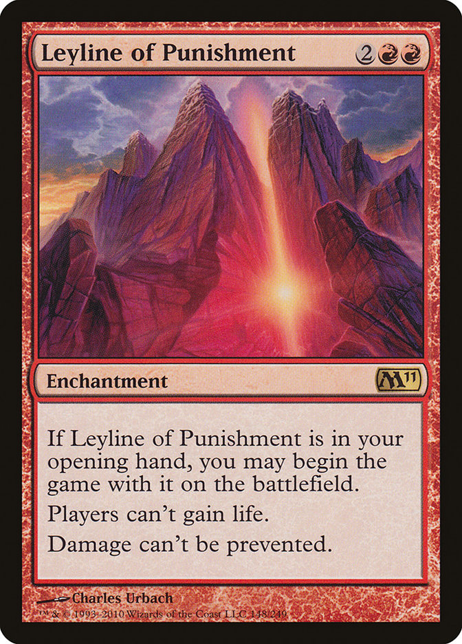 Leyline of Punishment [Magic 2011] | Good Games Morley