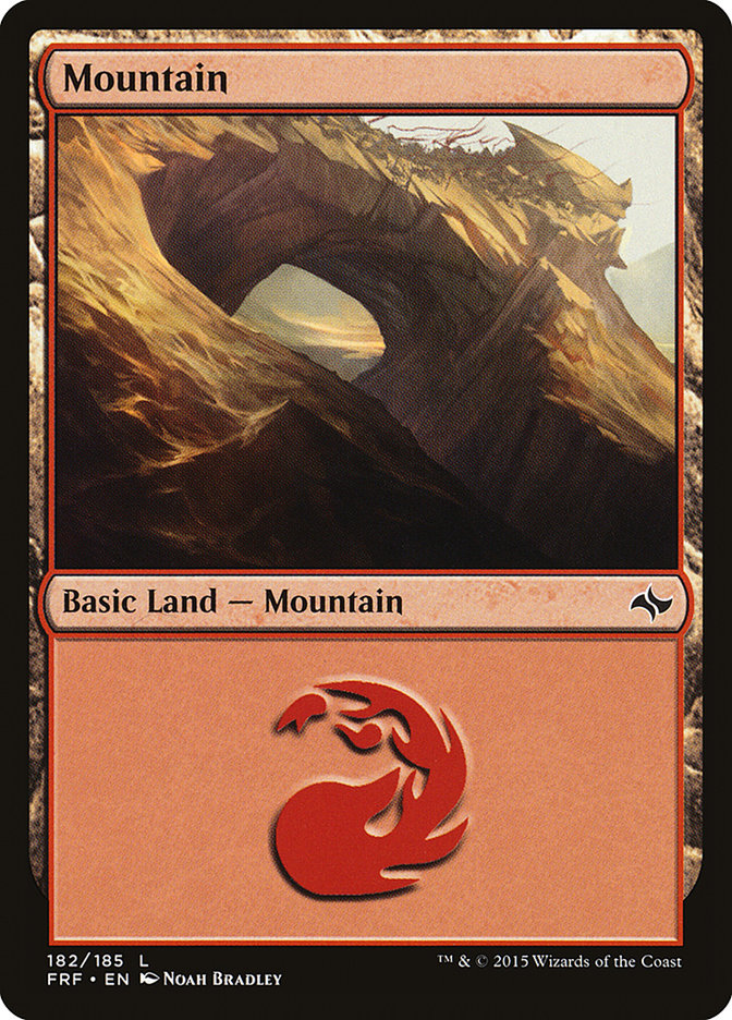 Mountain (182) [Fate Reforged] | Good Games Morley