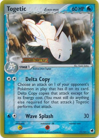Togetic (11/101) (Delta Species) (Stamped) [EX: Dragon Frontiers] | Good Games Morley
