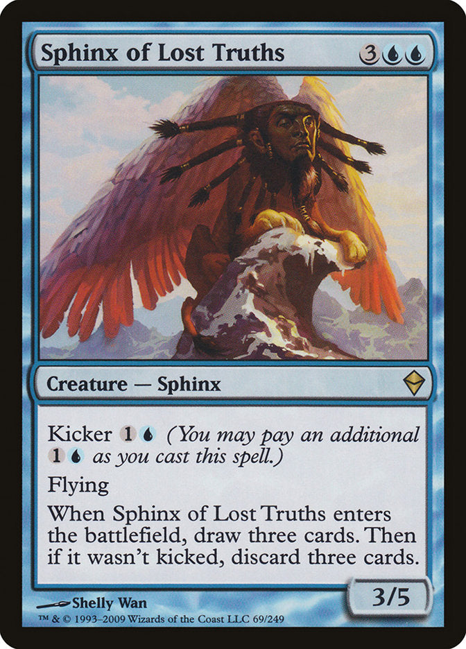 Sphinx of Lost Truths [Zendikar] | Good Games Morley