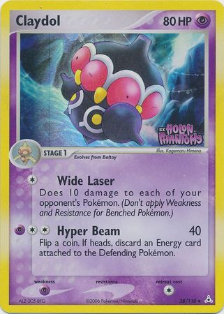 Claydol (38/110) (Stamped) [EX: Holon Phantoms] | Good Games Morley