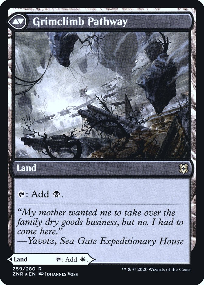 Brightclimb Pathway // Grimclimb Pathway [Zendikar Rising Prerelease Promos] | Good Games Morley