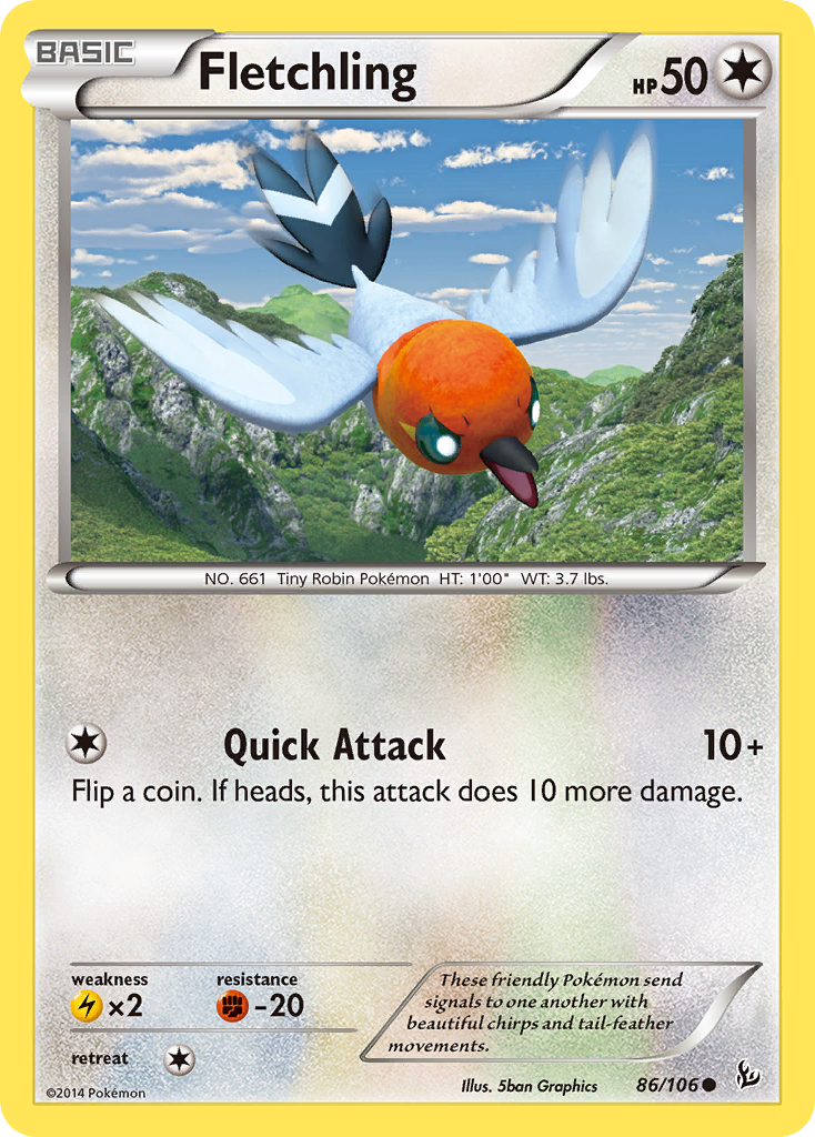 Fletchling (86/106) [XY: Flashfire] | Good Games Morley