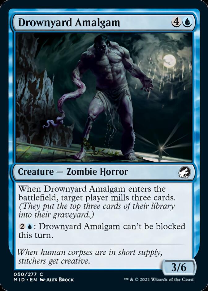 Drownyard Amalgam [Innistrad: Midnight Hunt] | Good Games Morley