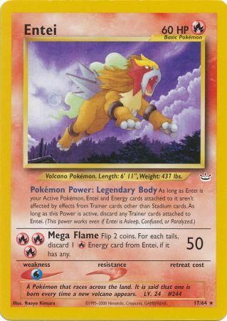 Entei (17/64) [Neo Revelation Unlimited] | Good Games Morley