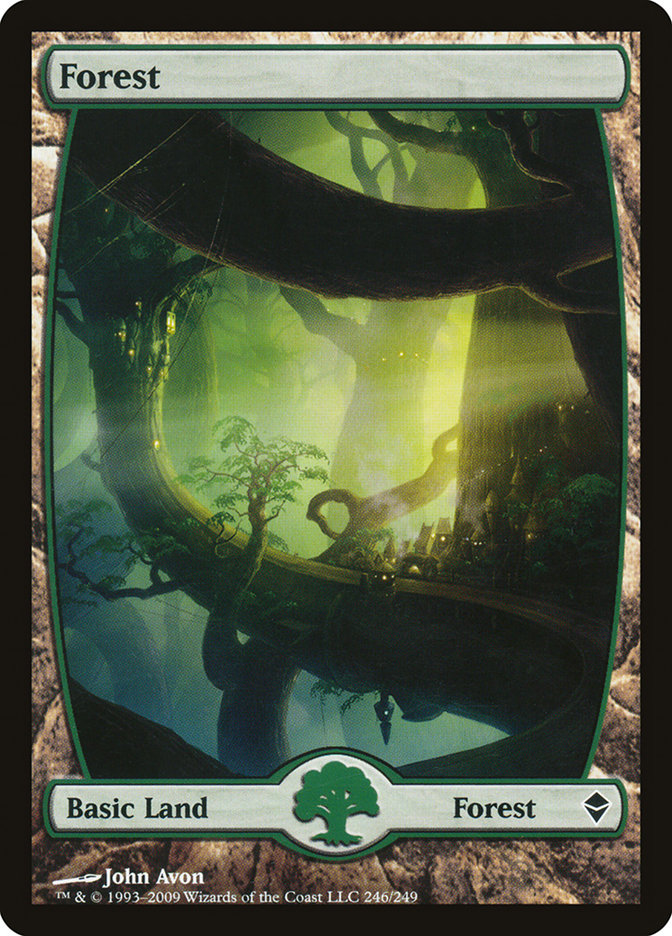 Forest (246) [Zendikar] | Good Games Morley