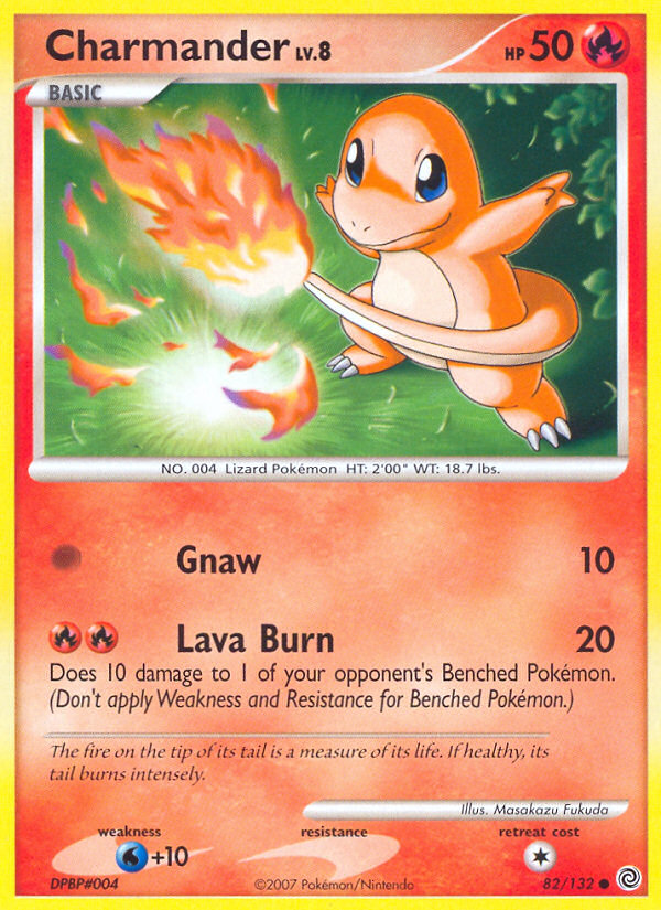 Charmander (82/132) [Diamond & Pearl: Secret Wonders] | Good Games Morley