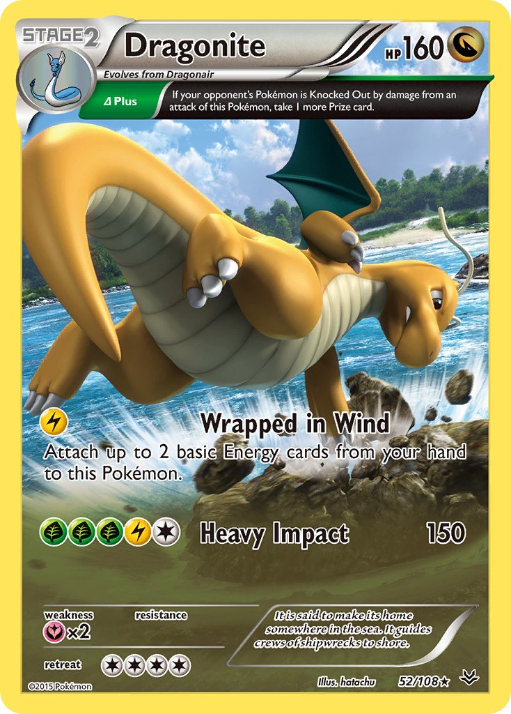 Dragonite (52/108) (Theme Deck Exclusive) [XY: Roaring Skies] | Good Games Morley