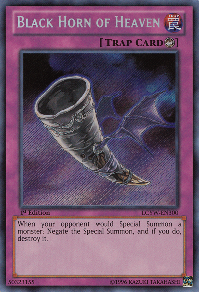 Black Horn of Heaven [LCYW-EN300] Secret Rare | Good Games Morley