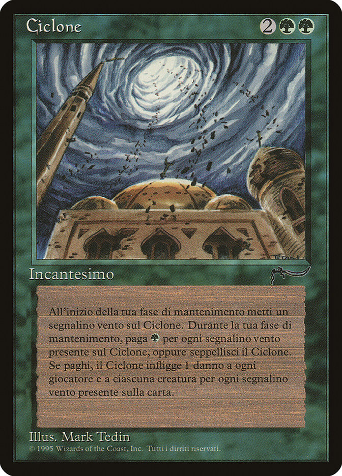 Cyclone (Italian) - "Ciclone" [Rinascimento] | Good Games Morley