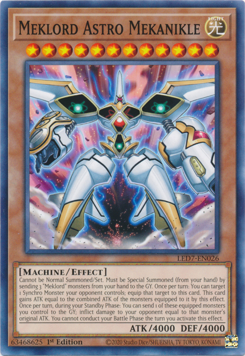 Meklord Astro Mekanikle [LED7-EN026] Common | Good Games Morley