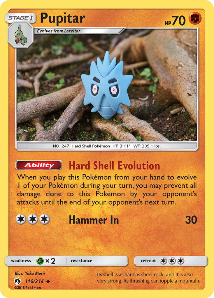 Pupitar (116/214) [Sun & Moon: Lost Thunder] | Good Games Morley