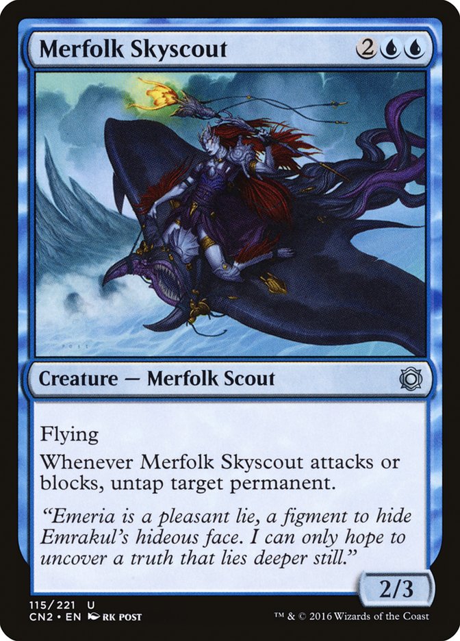 Merfolk Skyscout [Conspiracy: Take the Crown] | Good Games Morley