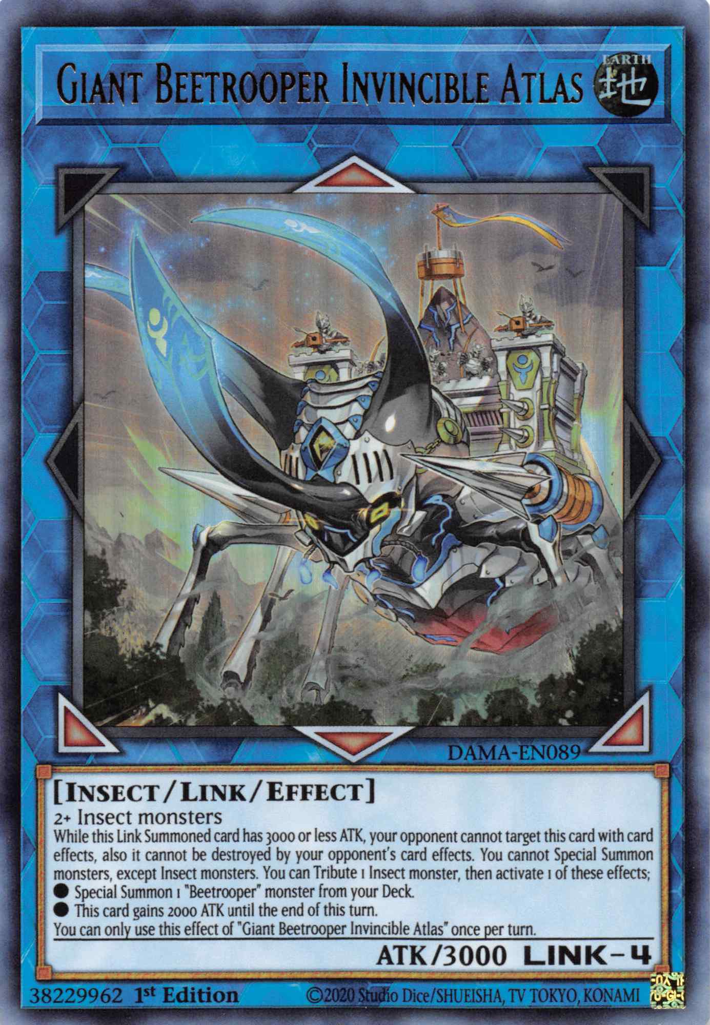 Giant Beetrooper Invicible Atlas [DAMA-EN089] Ultra Rare | Good Games Morley