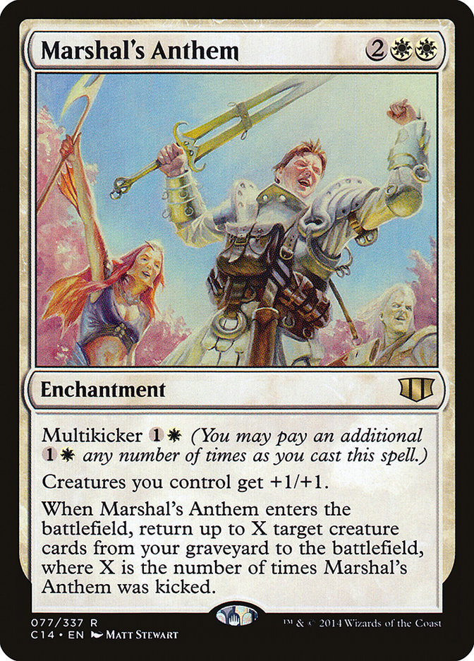 Marshal's Anthem [Commander 2014] | Good Games Morley