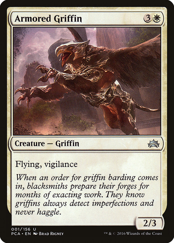 Armored Griffin [Planechase Anthology] | Good Games Morley