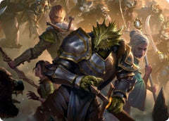 You Come to the Gnoll Camp Art Card [Dungeons & Dragons: Adventures in the Forgotten Realms Art Series] | Good Games Morley