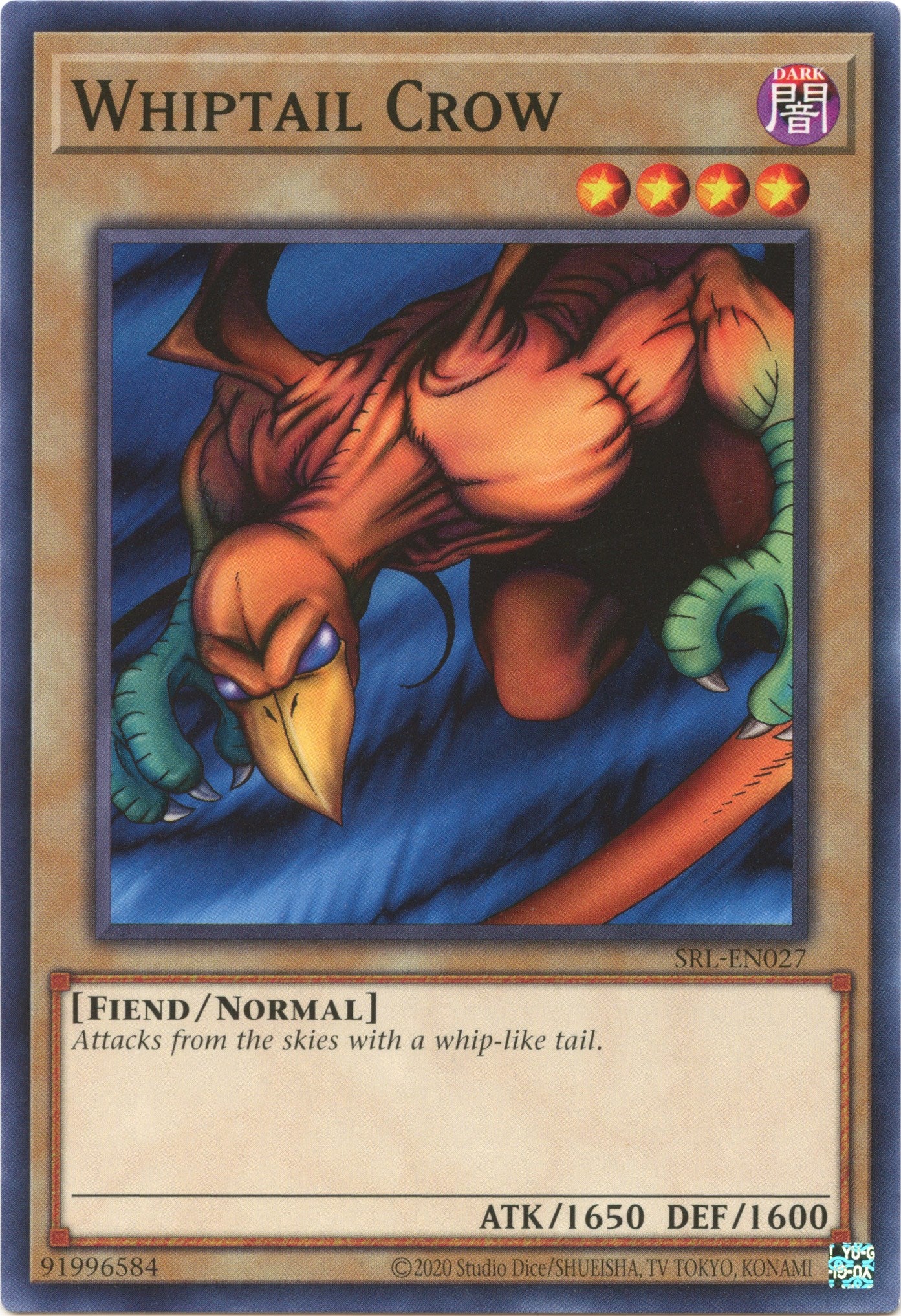 Whiptail Crow (25th Anniversary) [SRL-EN027] Common | Good Games Morley