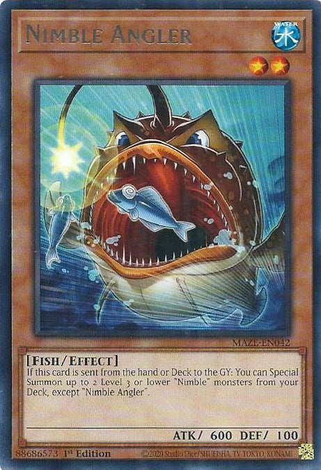 Nimble Angler [MAZE-EN042] Rare | Good Games Morley