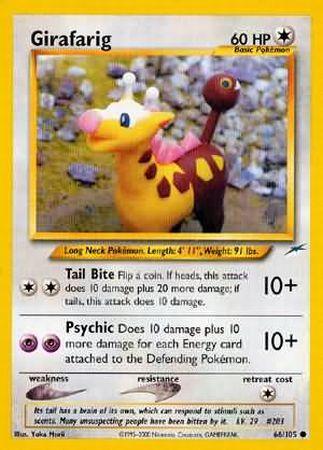 Girafarig (66/105) [Neo Destiny Unlimited] | Good Games Morley