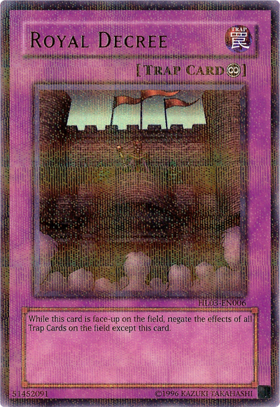 Royal Decree [HL03-EN006] Ultra Rare | Good Games Morley