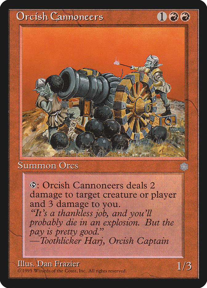 Orcish Cannoneers [Ice Age] | Good Games Morley
