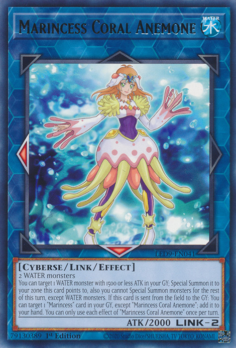 Marincess Coral Anemone [LED9-EN041] Rare | Good Games Morley