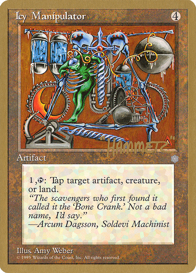Icy Manipulator (Shawn "Hammer" Regnier) [Pro Tour Collector Set] | Good Games Morley