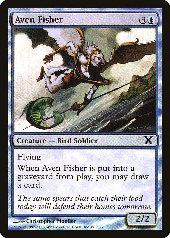Aven Fisher (Premium Foil) [Tenth Edition] | Good Games Morley