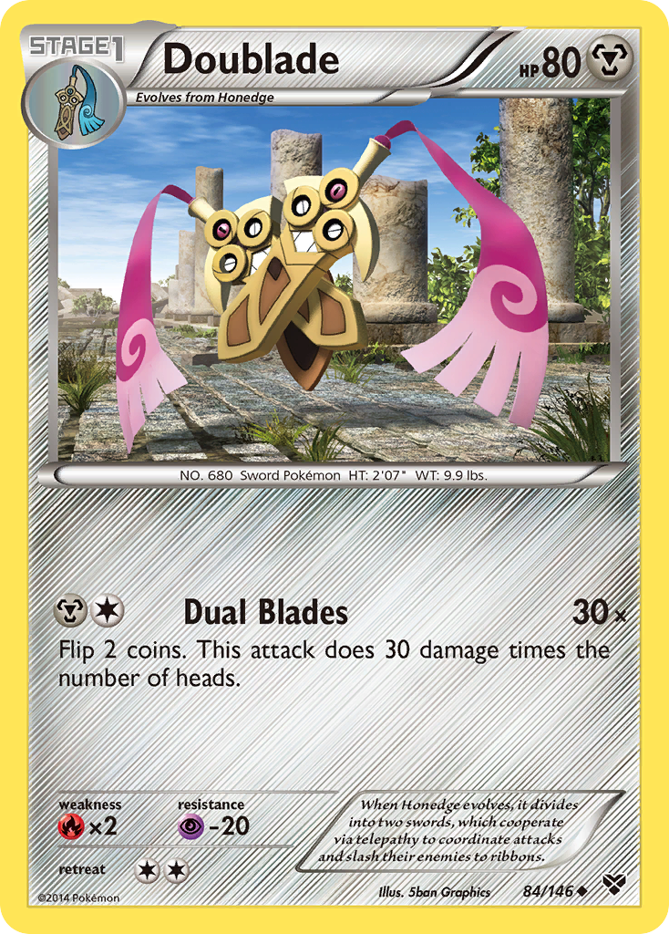 Doublade (84/146) [XY: Base Set] | Good Games Morley